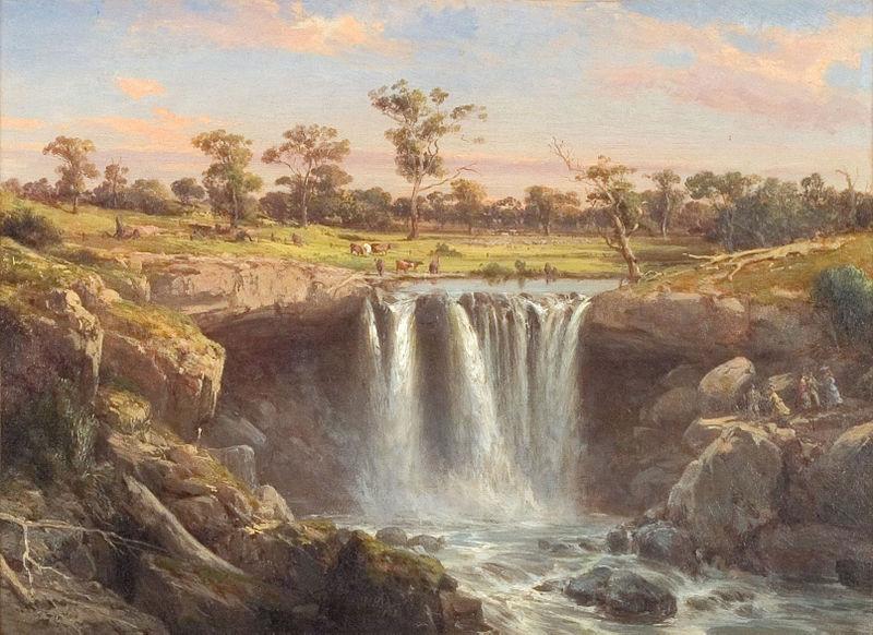 Louis Buvelot One of the Falls of the Wannon